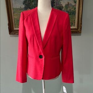 Women's Pink Red Blazer